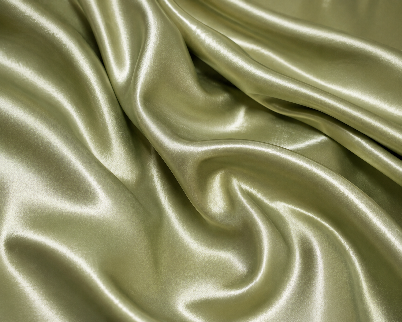 SAGE LUXE SATIN CAFTAN