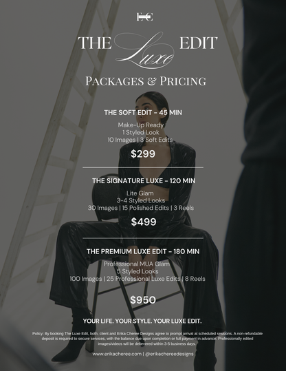 The Luxe Edit - Styling & Photography