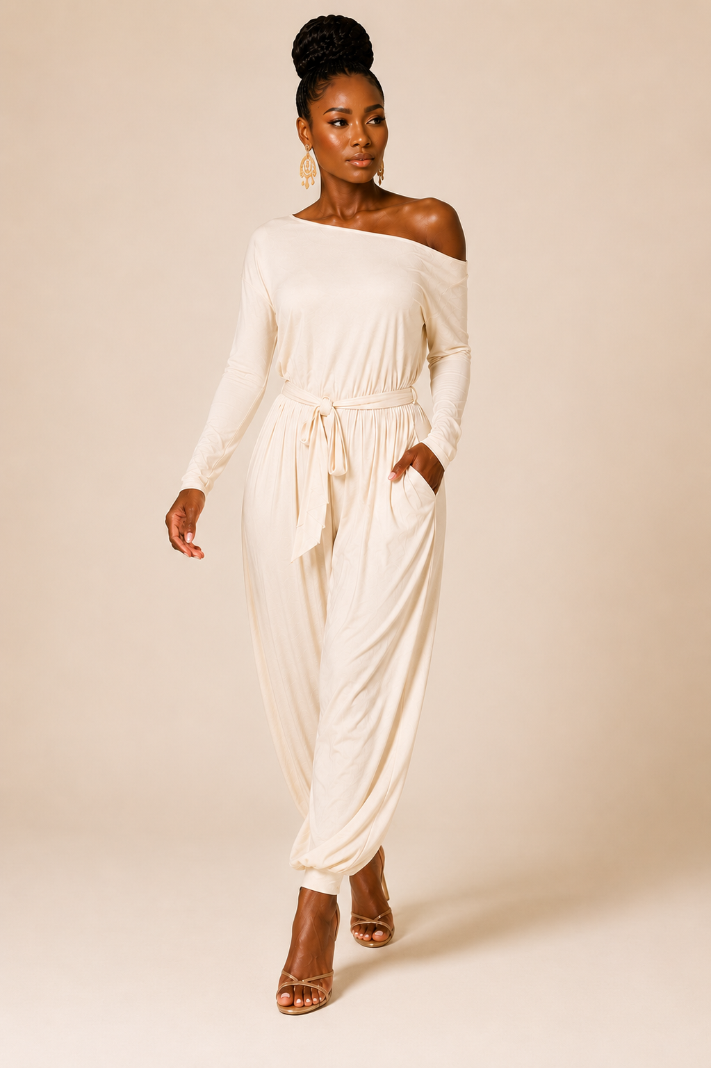Oloria Bamboo Harem Romper